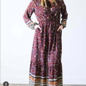Maxi boho dress